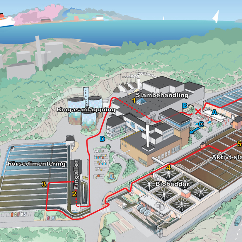 illustrated map Gryaab