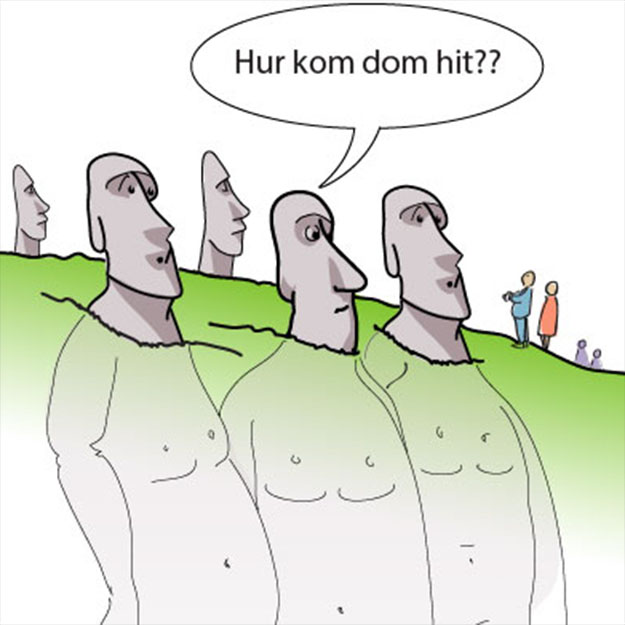 Nånstans på anra sidan jorden