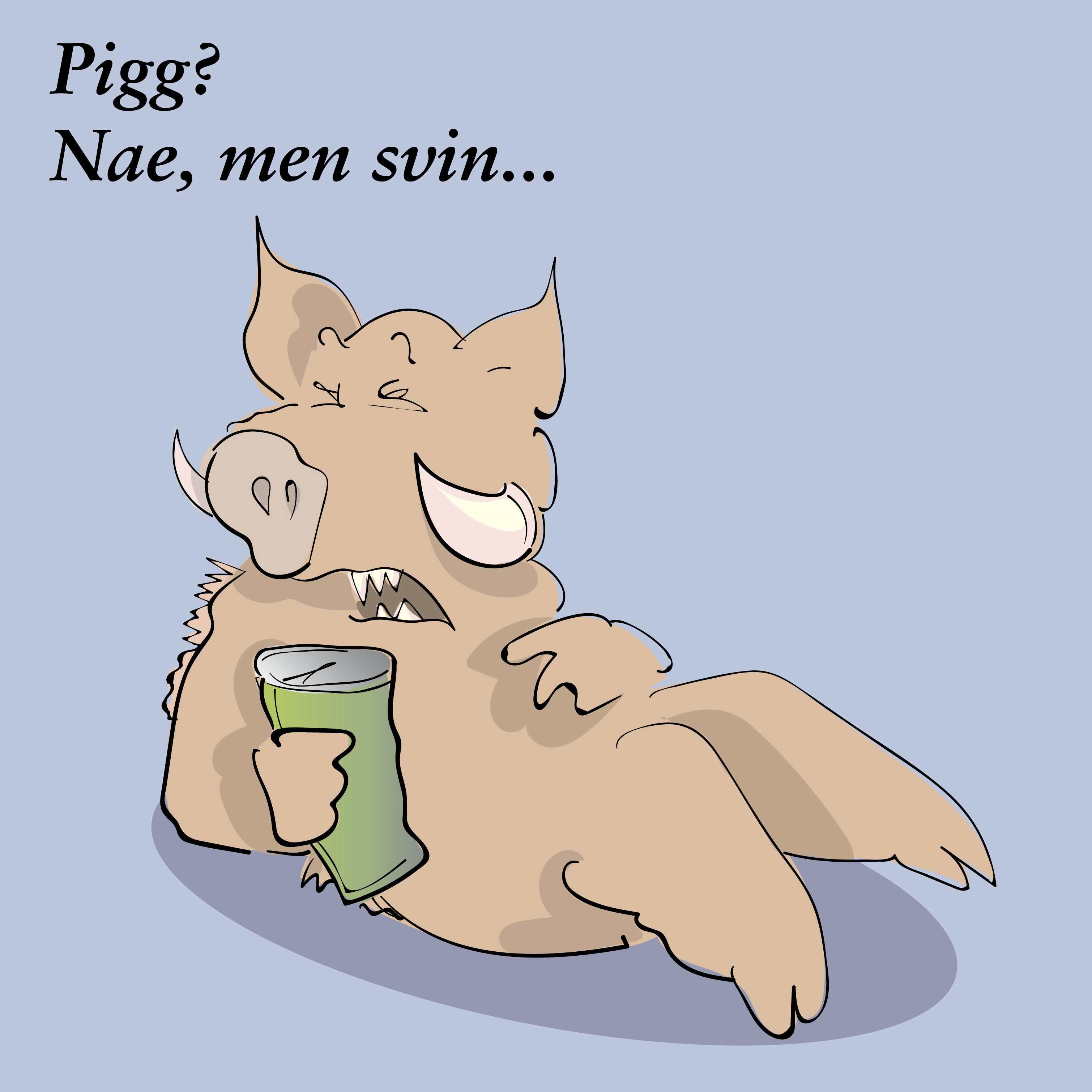 ett litet piggsvin