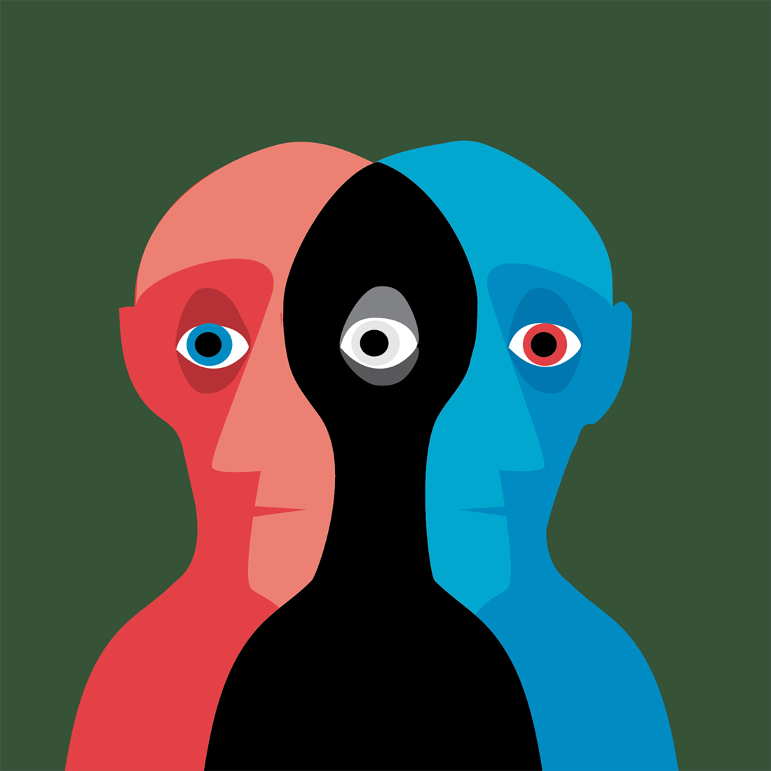schizofreni, personlighetsklyvning